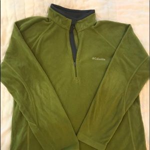 Men’s Columbia half-Zip fleece